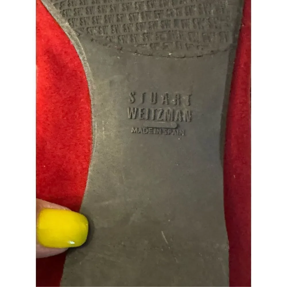 Stuart Weitzman Silver Ballerina flat - Picture 6 of 7